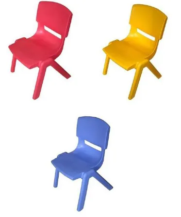 Chaise polypropylène anti-bascule
